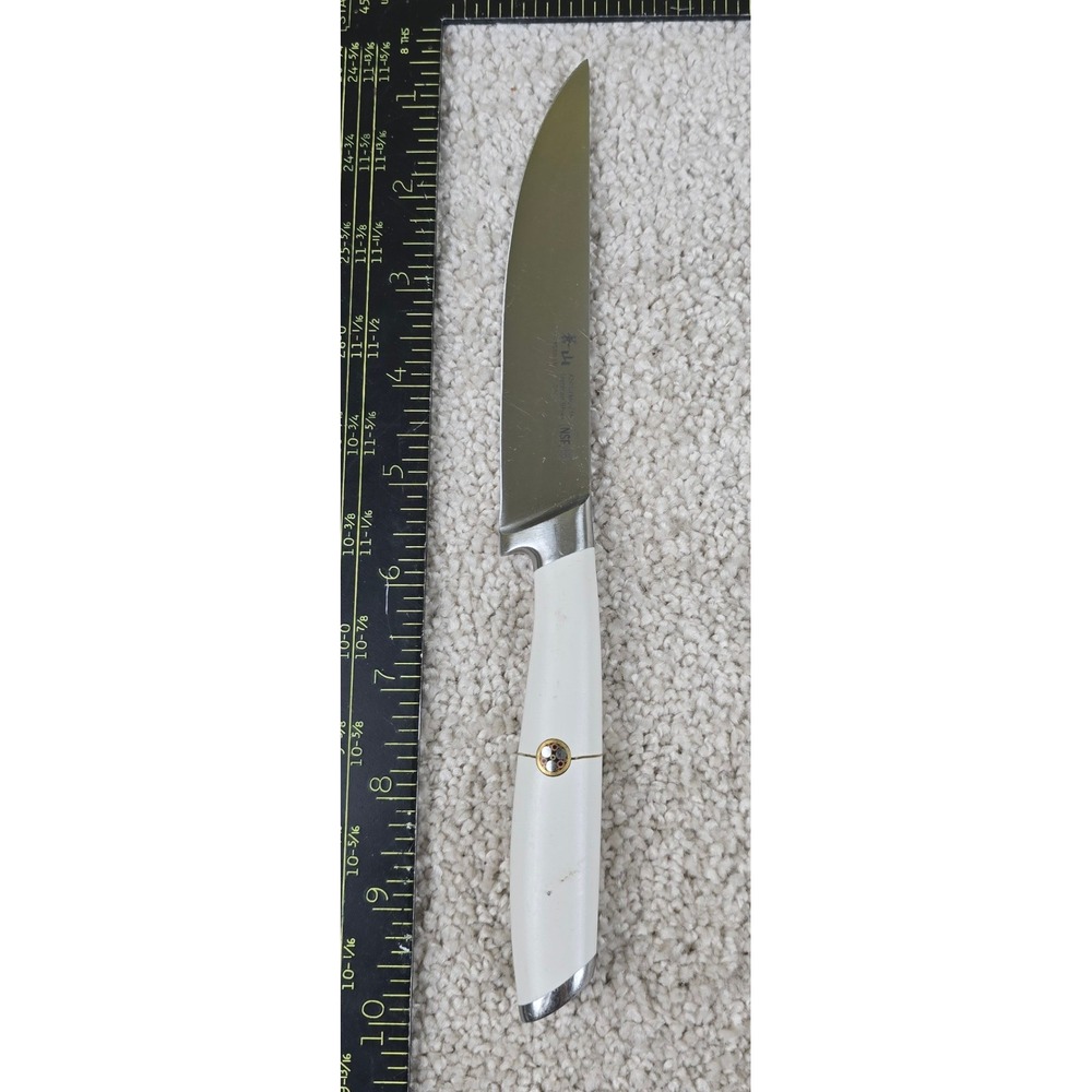 Cangshan Helena Steak Knife White Handle German Steel NSF